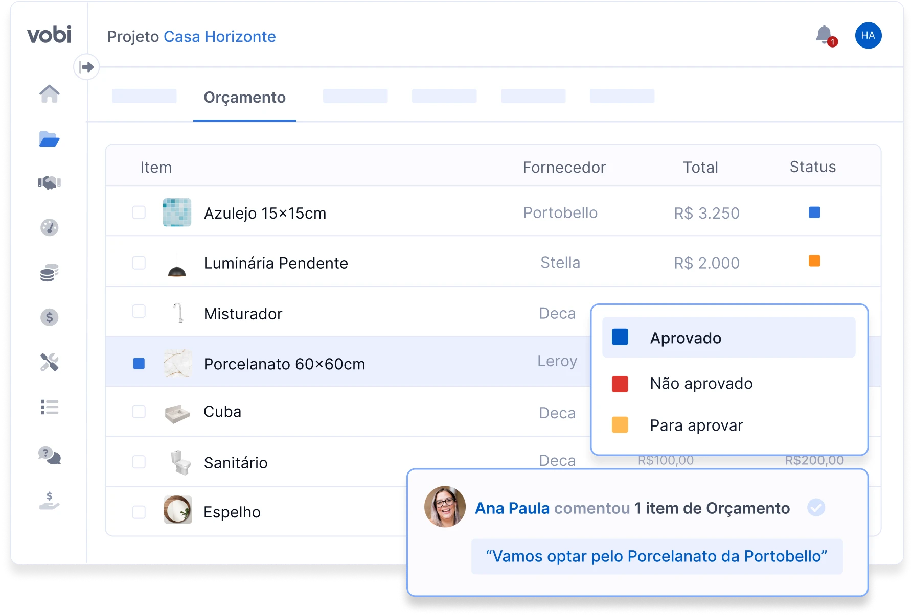 lista de compras vobi