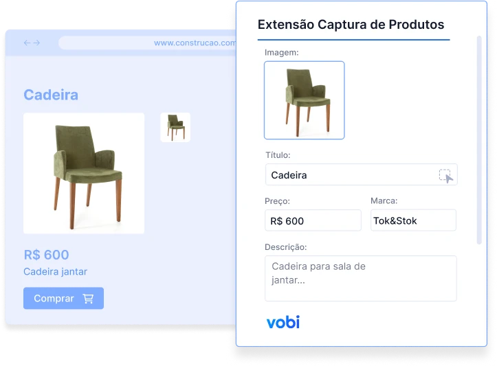extensao de captura vobi