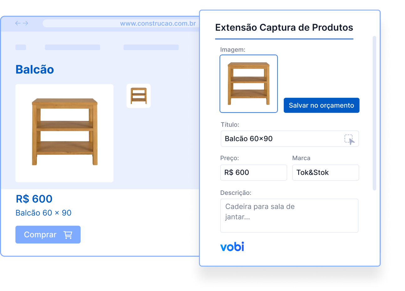 lista de compras vobi arquitetos