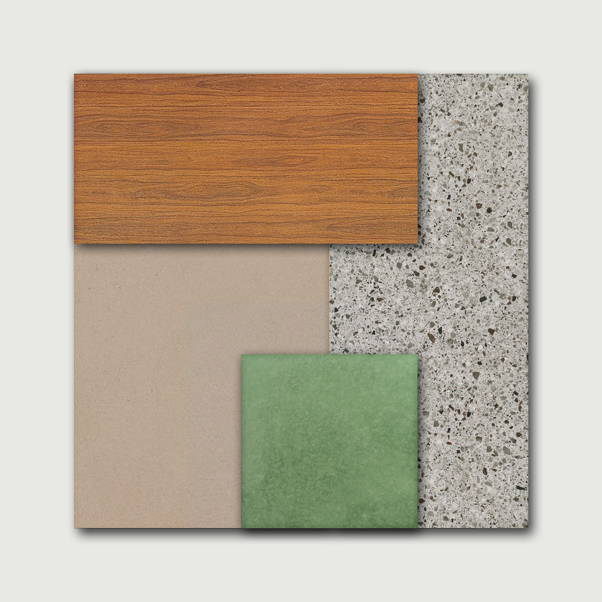 moodboard inspiração modernista