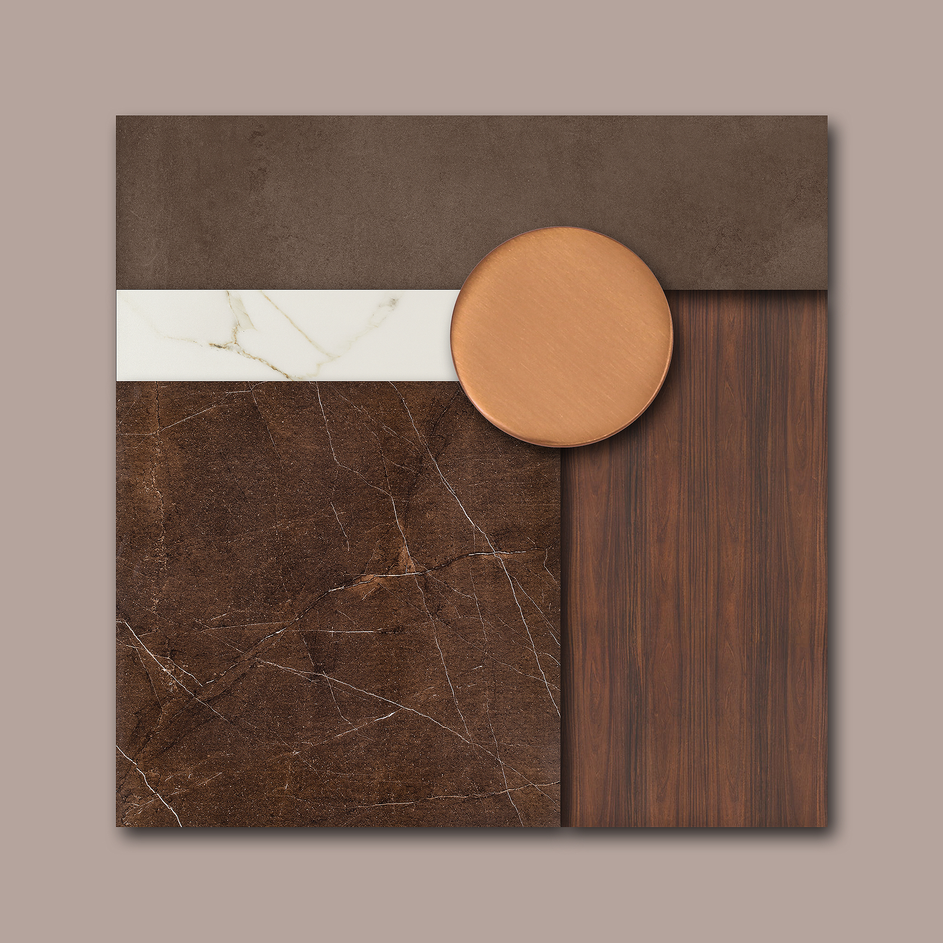 moodboard brown mix