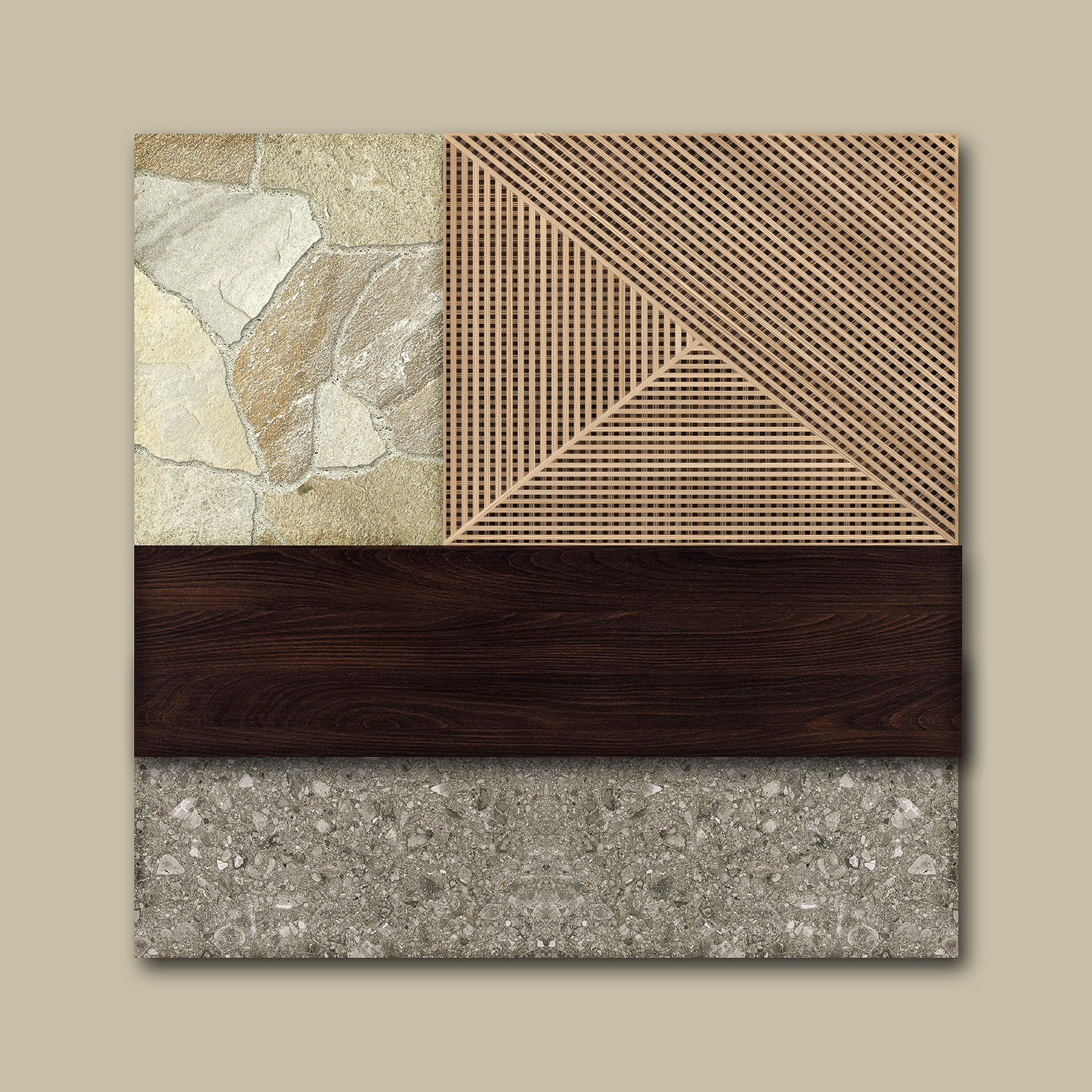 moodboard rústico oriental