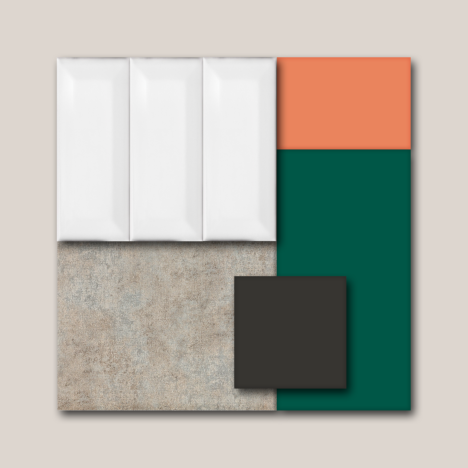 moodboard moderno colorido