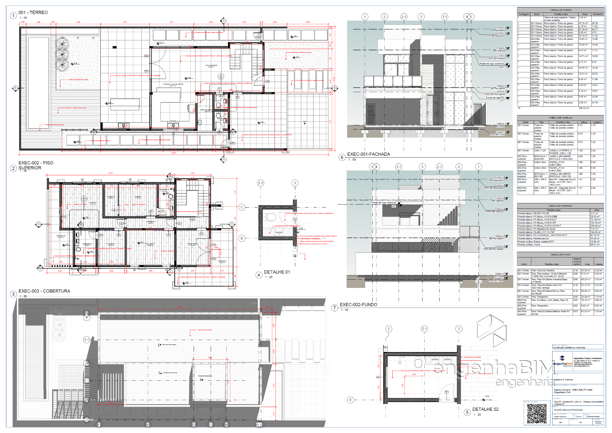 Projeto executivo de arquitetura