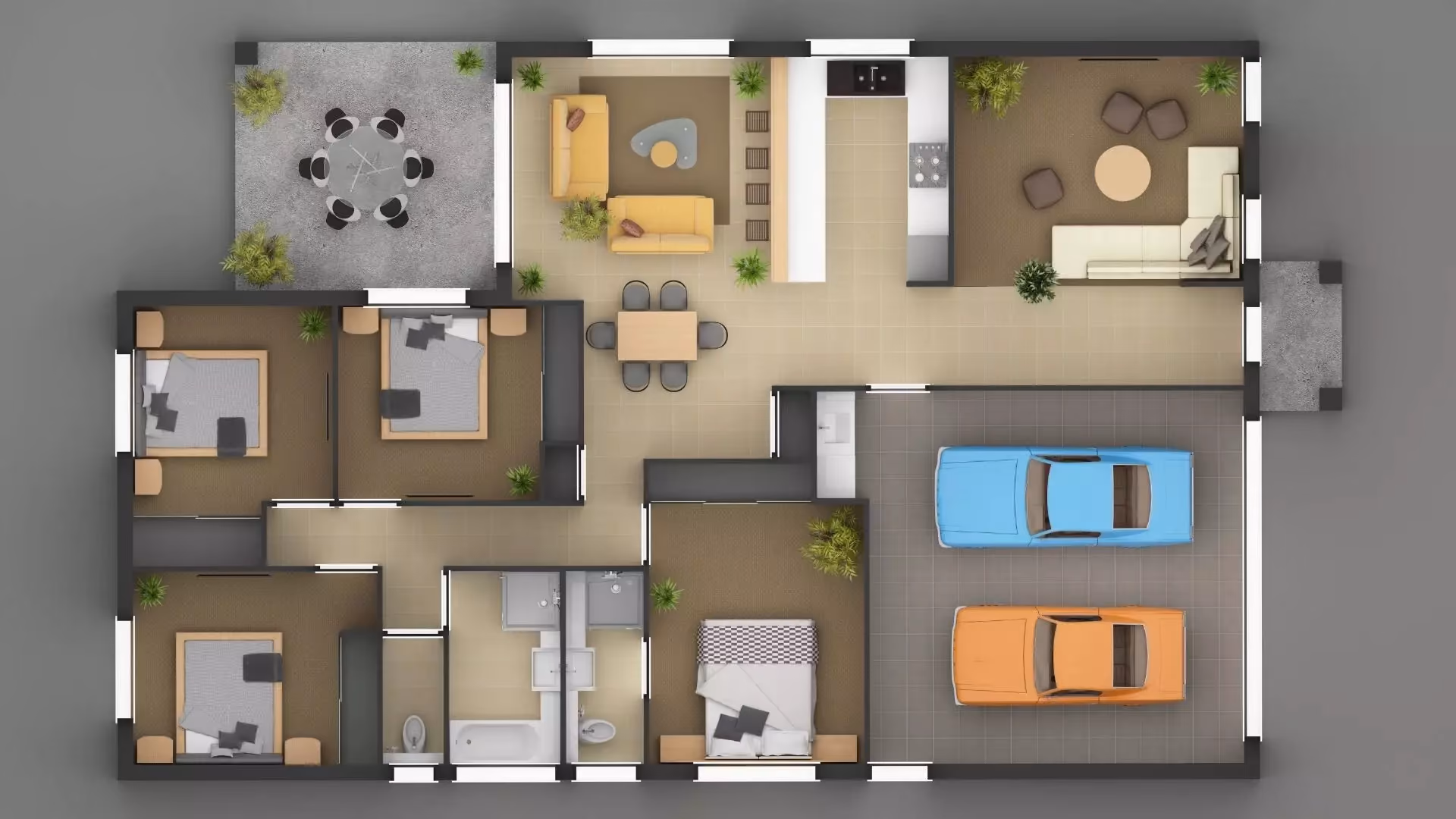planta humanizada no Revit