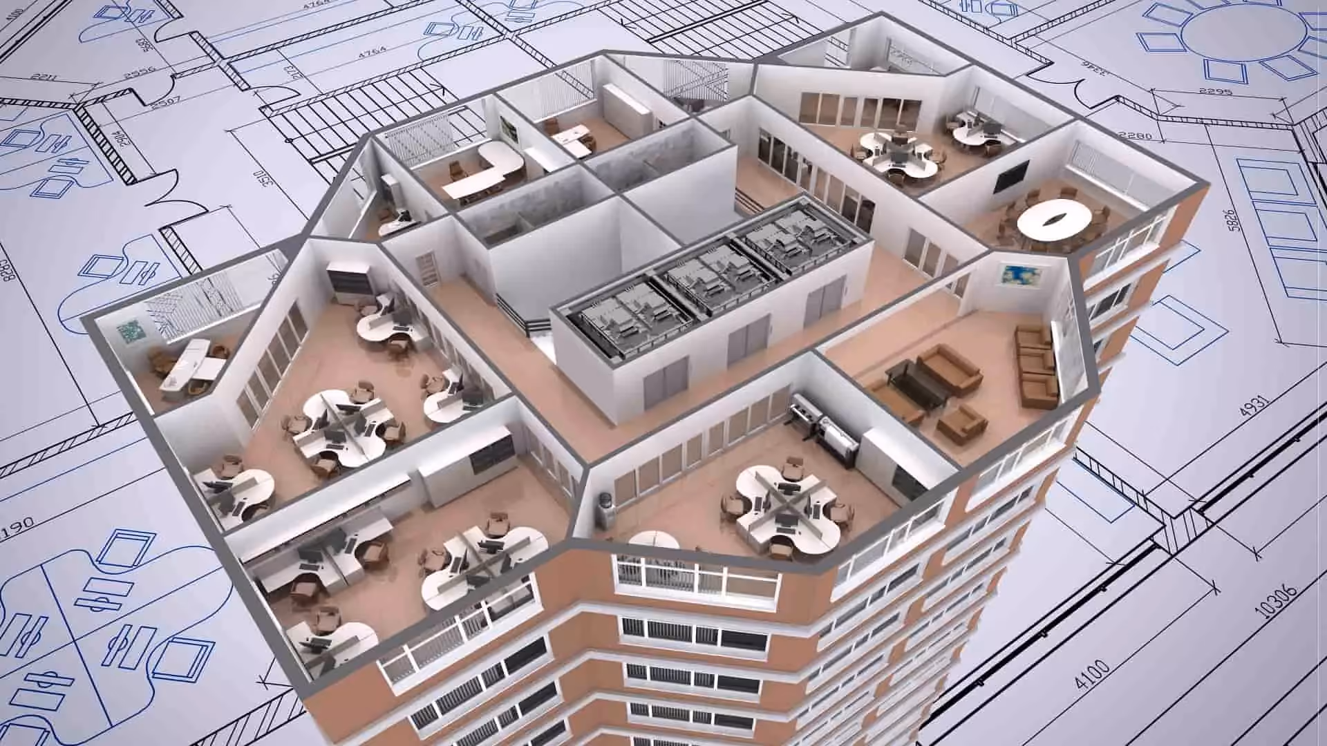 planta humanizada no sketchup